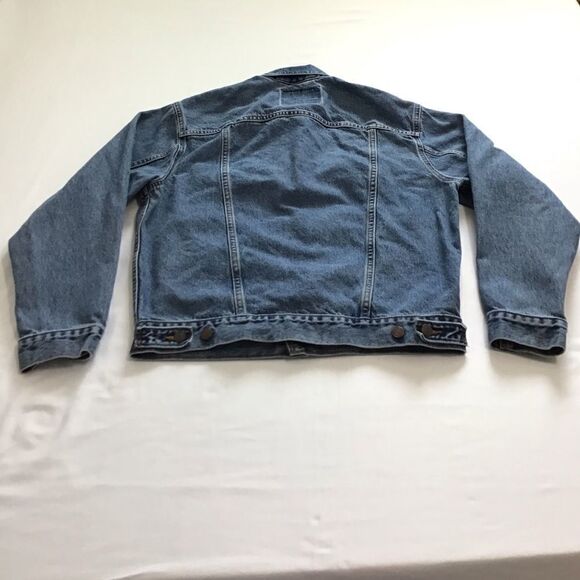 Levi’s Vintage 70-80 Blue Trucker Style Denim Jean Jacket Good Condition Size S - Picture 3 of 16